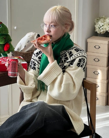 SNOW NORDIC OVER KNIT